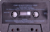 Gary Numan Double Peel Sessions Cassette 1989